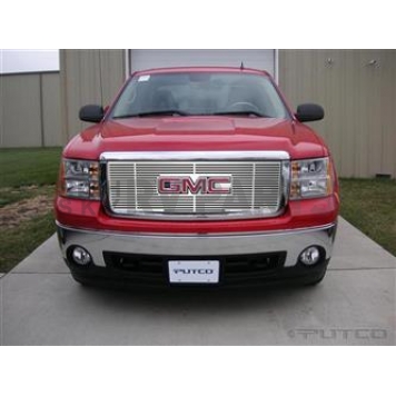 Putco Grille Insert - Polished Aluminum Rectangular - 91190