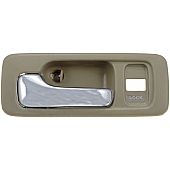 Help! By Dorman Interior Door Handle - Plastic Beige Housing With Silver Lever Single - 77720