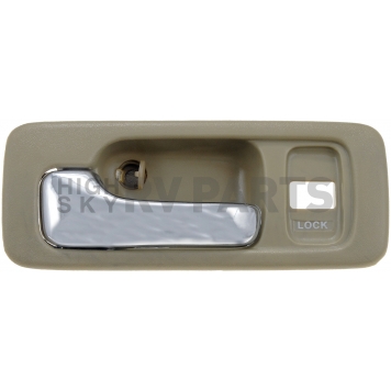 Help! By Dorman Interior Door Handle - Plastic Beige Housing With Silver Lever Single - 77720