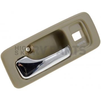 Help! By Dorman Interior Door Handle - Plastic Beige Housing With Silver Lever Single - 77720-2