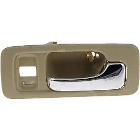 Help! By Dorman Interior Door Handle - Plastic Beige Housing With Silver Lever Single - 77721