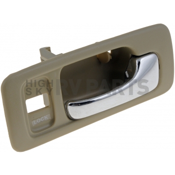 Help! By Dorman Interior Door Handle - Plastic Beige Housing With Silver Lever Single - 77721-2