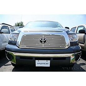 Putco Grille Insert - Polished Aluminum Rectangular - 91192