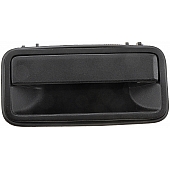 Help! By Dorman Exterior Door Handle - Plastic Black Single - 77733