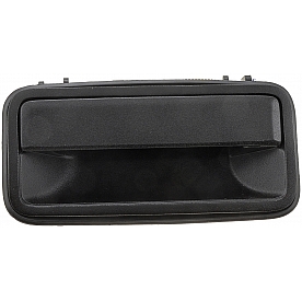 Help! By Dorman Exterior Door Handle - Plastic Black Single - 77733