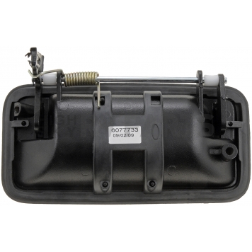 Help! By Dorman Exterior Door Handle - Plastic Black Single - 77733-1