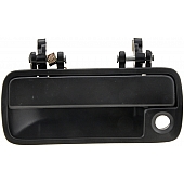 Help! By Dorman Exterior Door Handle - Plastic Black Single - 77735