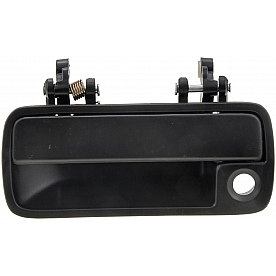 Help! By Dorman Exterior Door Handle - Plastic Black Single - 77735