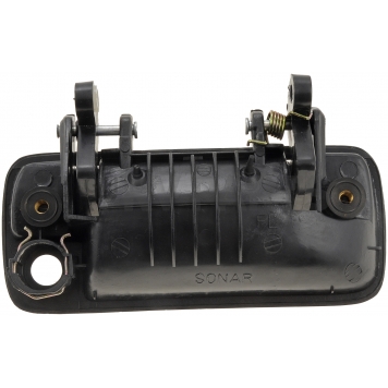 Help! By Dorman Exterior Door Handle - Plastic Black Single - 77735-1
