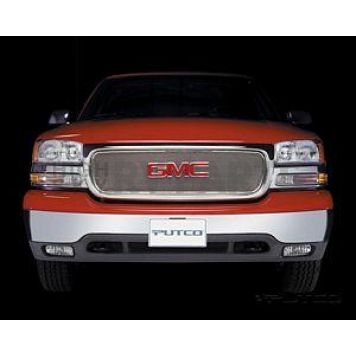 Putco Grille Insert - Chrome Plated Aluminum Rectangular - 99130