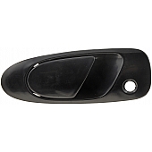 Help! By Dorman Exterior Door Handle - Plastic Black Single - 77748