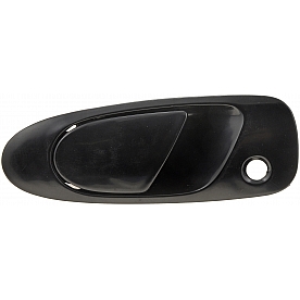 Help! By Dorman Exterior Door Handle - Plastic Black Single - 77748