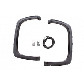 Lund International Fender Flare - Black Matte Set Of 2 - RX109SB