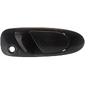 Help! By Dorman Exterior Door Handle - Plastic Black Single - 77757