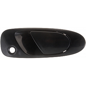 Help! By Dorman Exterior Door Handle - Plastic Black Single - 77757