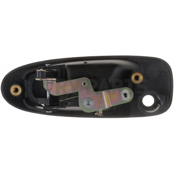 Help! By Dorman Exterior Door Handle - Plastic Black Single - 77757-1