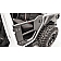 Fab Fours Door - Half Tubular Bare Natural Steel Set Of 2 - JL1033B