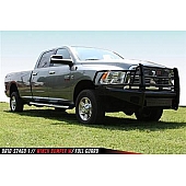 Fab Fours Bumper Premium 1-Piece Design Steel Black - DR10S29601