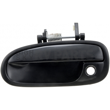 Help! By Dorman Exterior Door Handle - Plastic Black Single - 77777