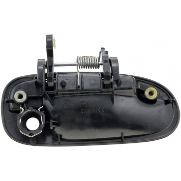 Help! By Dorman Exterior Door Handle - Plastic Black Single - 77777-1