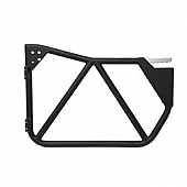Smittybilt Door - Tubular Lower Half Textured Black Steel Set Of 2 - 76794