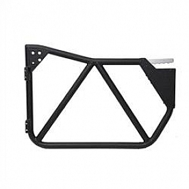 Smittybilt Door - Tubular Lower Half Textured Black Steel Set Of 2 - 76794