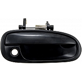 Help! By Dorman Exterior Door Handle - Plastic Black Single - 77778