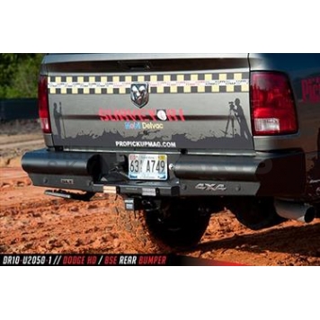 Fab Fours Bumper Premium 1-Piece Design Steel Black - DR10U29501