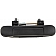 Help! By Dorman Exterior Door Handle - Plastic Black Single - 77779