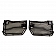 Rugged Ridge Door - Tubular Lower Half Powder Coated Black Steel Set Of 2 - 1150925