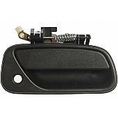 Help! By Dorman Exterior Door Handle - Plastic Black Single - 79343