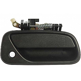Help! By Dorman Exterior Door Handle - Plastic Black Single - 79343