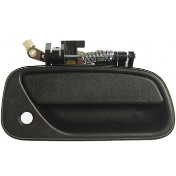 Help! By Dorman Exterior Door Handle - Plastic Black Single - 79343
