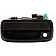 Help! By Dorman Exterior Door Handle - Plastic Black Single - 79344