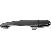 Help! By Dorman Exterior Door Handle - Plastic Silver Single - 80156