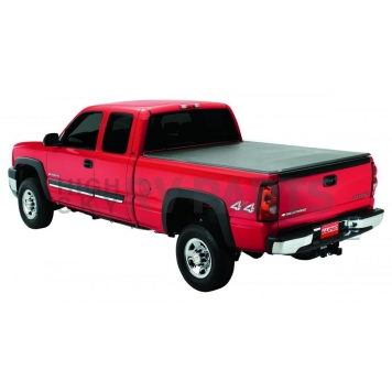 Lund International Tonneau Cover Soft Folding Black Matte Textured Vinyl - 950186
