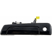 Help! By Dorman Exterior Door Handle - Plastic Black Single - 77538