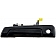 Help! By Dorman Exterior Door Handle - Plastic Black Single - 77538