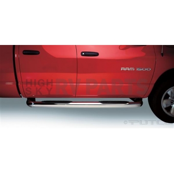 Putco Nerf Bar 4 Inch Round Stainless Steel - 45128-1