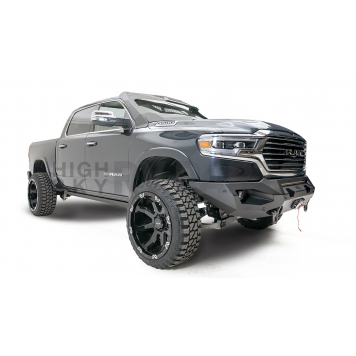 Fab Fours Bumper Vengeance 1-Piece Design Steel Black - DR10X29521-2