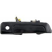 Help! By Dorman Exterior Door Handle - Plastic Black Single - 77550