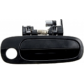 Help! By Dorman Exterior Door Handle - Plastic Black Single - 77567