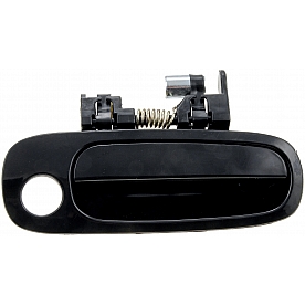 Help! By Dorman Exterior Door Handle - Plastic Black Single - 77567