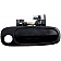 Help! By Dorman Exterior Door Handle - Plastic Black Single - 77567