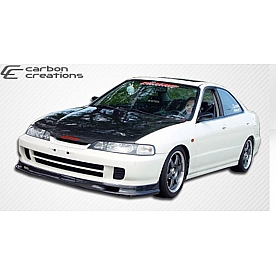 Extreme Dimensions Air Dam Front Lip Carbon Fiber Gloss UV Coated Black - 102744