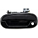 Help! By Dorman Exterior Door Handle - Plastic Black Single - 79310