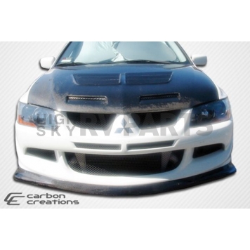 Extreme Dimensions Air Dam Front Lip Carbon Fiber Gloss UV Coated Black - 102781-1