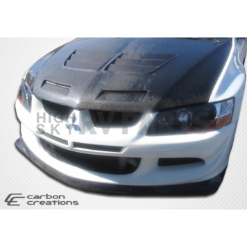 Extreme Dimensions Air Dam Front Lip Carbon Fiber Gloss UV Coated Black - 102781-3