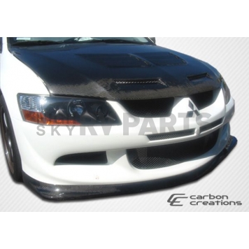 Extreme Dimensions Air Dam Front Lip Carbon Fiber Gloss UV Coated Black - 102781-4