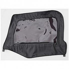 Smittybilt Door - Soft Upper Half Black Diamond Single - 8973501